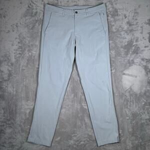 Lululemon Commission Warpstreme Pants Gray Size 34 Slim Stretch